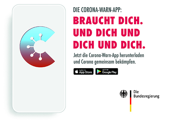 Jetzt downloaden: Corona-Warn-App!