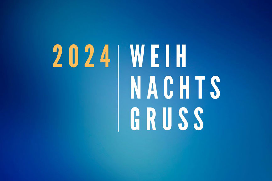 Weihnahtsgruss 2024 von Dr. Christopher Haep