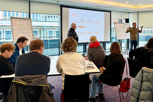 Am 19. und 20. Februar 2026 fand eine zweitägige Basisschulung zur schulischen Krisenintervention statt - Als Referenten führten Stephan Münch und Peter Rudolf von Sinus – schulische Krisenintervention e.V. durch die Veranstaltung.